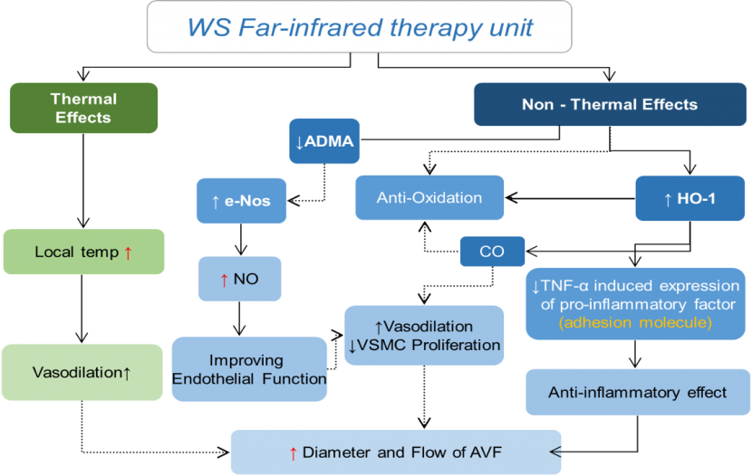 Vascular Access  FIRAPY Far-infrared therapy unit